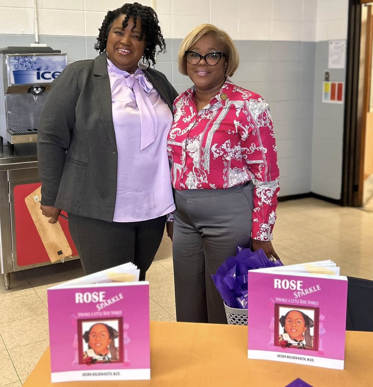 Book signing event